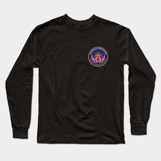 AtSaB Eudoxus Logo (Pocket Emblem) Long Sleeve T-Shirt by amongstarsbones